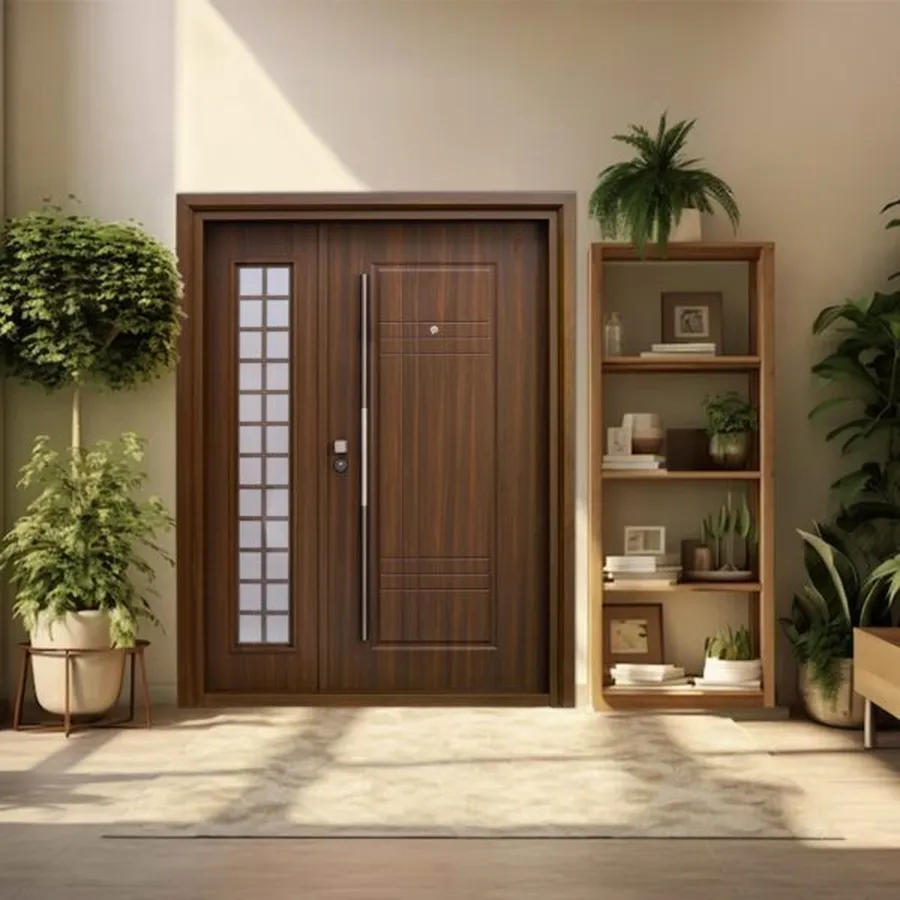 PTR 21 — steel door